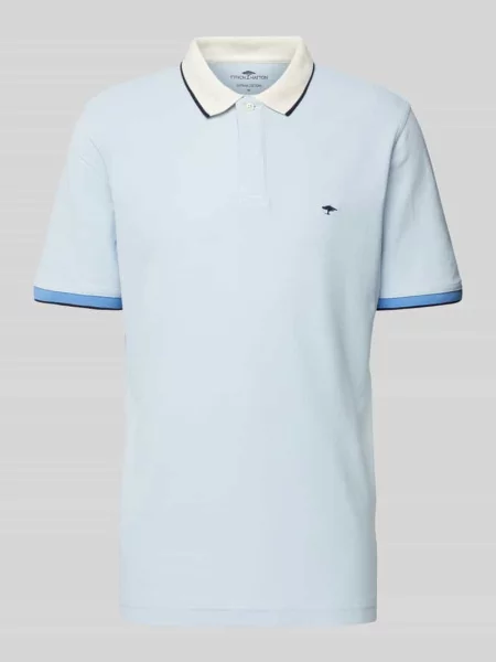 Koszulka polo o kroju regular fit z obszyciem w kontrastowym kolorze Fynch-hatton