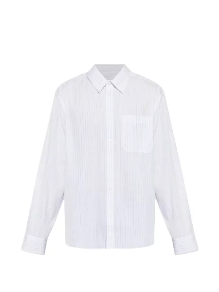 Cămașă Rag & Bone cu dungi alb
