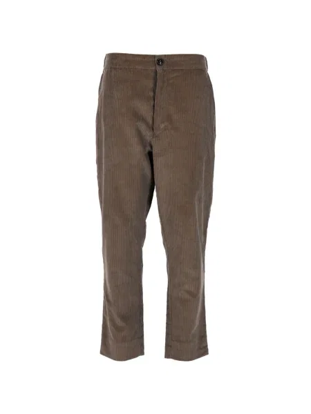 Cropp pantaloni Ami Paris de catifea cord maro