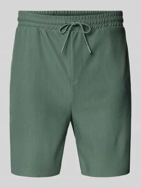 Szorty o kroju regular fit z fakturowanym wzorem model ‘DRUM LIFE’ Only & Sons