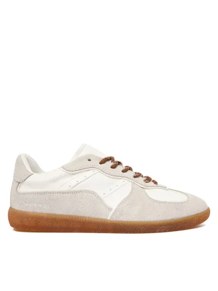 Sneakersy Nokwol August biela