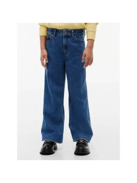 Široké džínsy Tommy Hilfiger modrá