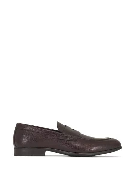Pantofi loafer G. Brown Shoes din piele maro