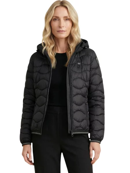 Blauer.USA Geacă de primăvară-toamnă negru