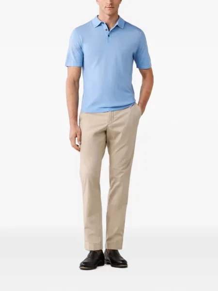 Scurt tricou polo Hackett London albastru