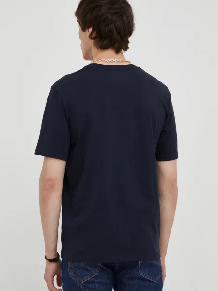 Однотонная футболка Marc O'polo синяя