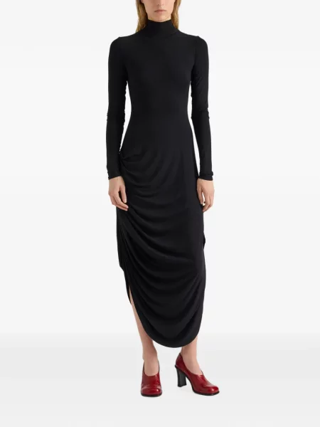 Lung rochie Proenza Schouler White Label drapată alb