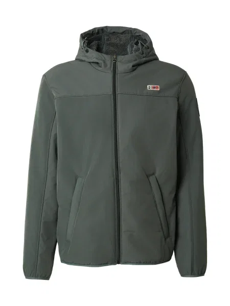 NAPAPIJRI Prehodna jakna ASHERMAN' zelena