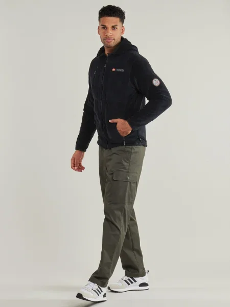 Mikina Geographical Norway čierna