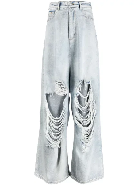 Blugi Natasha Zinko zdrențuiți albastru