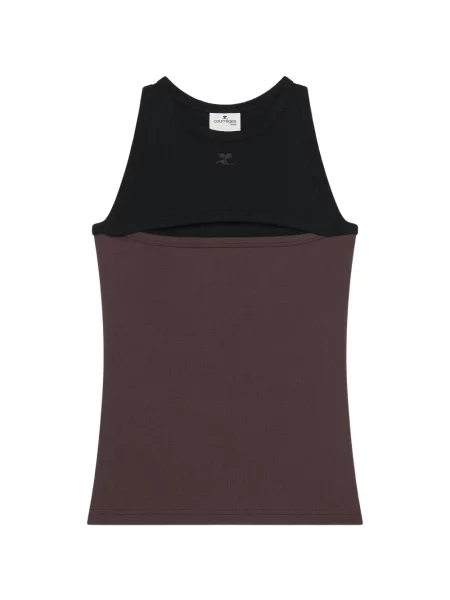 Top Courreges roșu