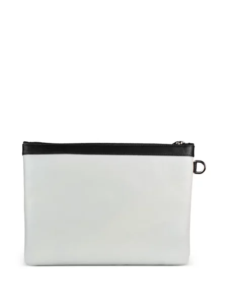 Geantă Jimmy Choo cu tepi alb