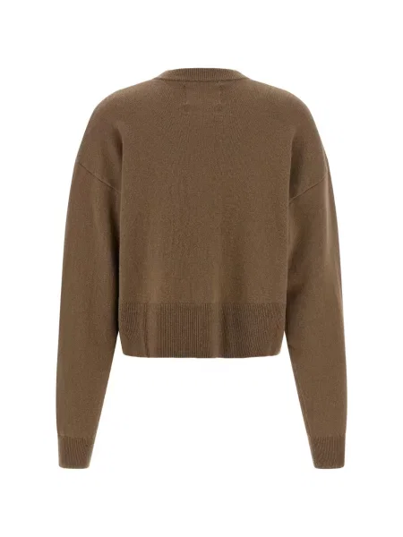 Kašmyro apkirptas kardiganas Extreme Cashmere ruda