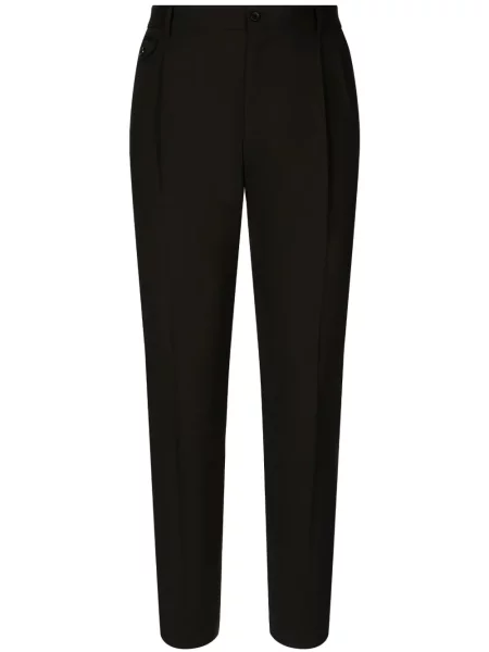 Pantaloni Dolce & Gabbana plisate negru