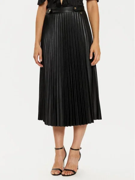Lola_casademunt Fustă plisată negru