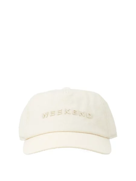Czapka z daszkiem Weekend Max Mara beżowa