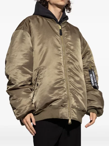 Geacă bomber Vetements verde