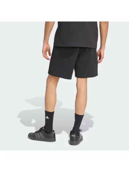 Szorty z małym logo adidas KIT czarne