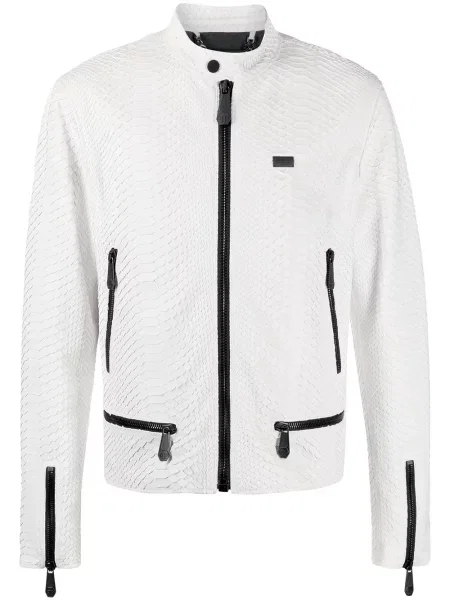 Geacă Philipp Plein alb
