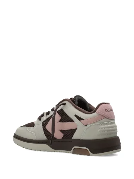 Sneakerși Off-white business alb