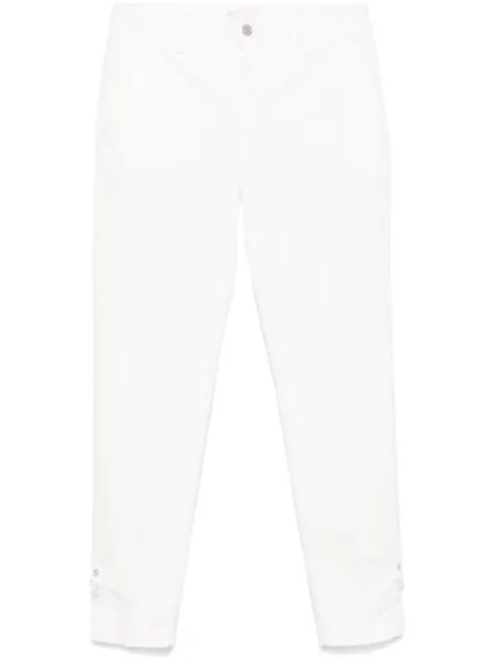 Pantaloni chino Liu Jo alb