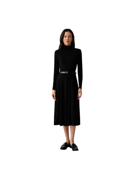 Sukienka midi Dkny czarna