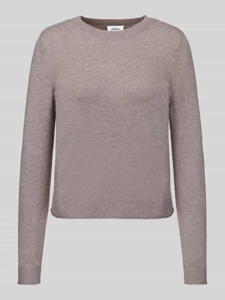 Sweter o kroju slim fit z mieszanki S.oliver Red Label