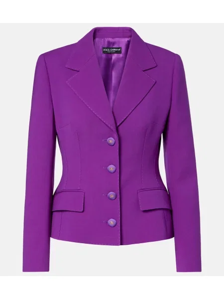 Sacou Dolce&gabbana de lână violet