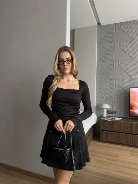 Лонгслив Uaclothes черный