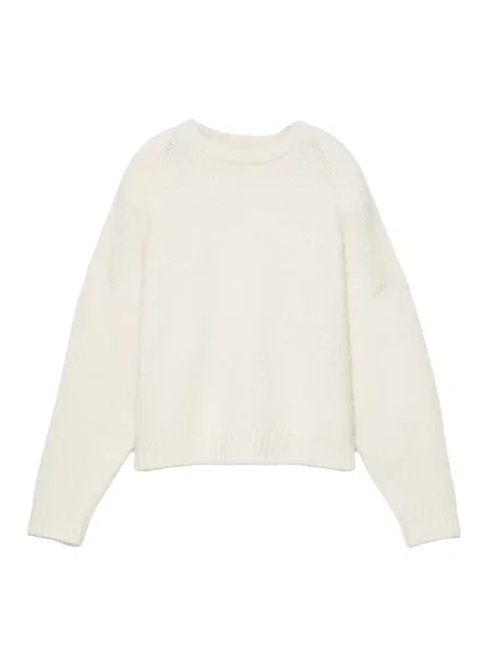 Pull&Bear Pulover alb