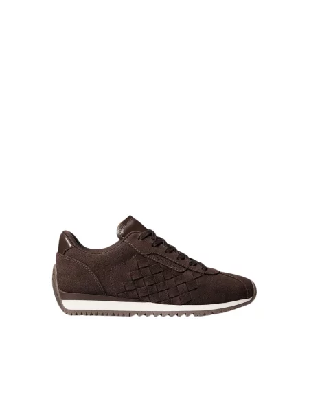 Sneakersy Michael Kors zamszowe brązowe