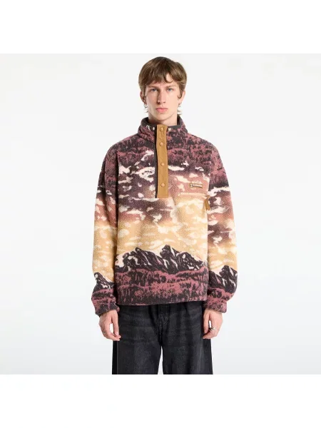 Суитшърт Columbia Helvetia™ II Printed Half Snap Fleece Camel Brown Sisters L бежово