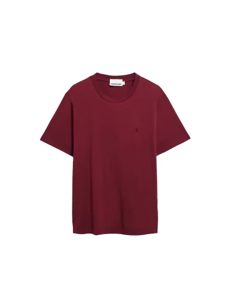 ARMEDANGELS Tricou JAAMES roşu închis