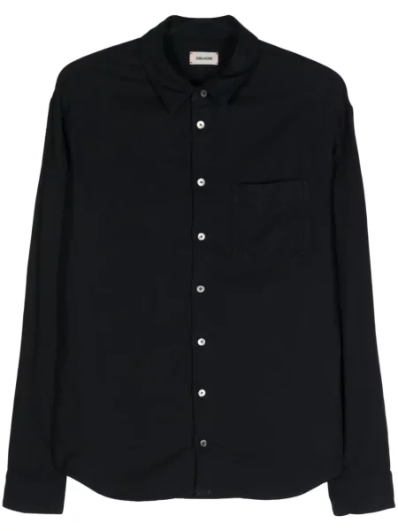 Cămașă Zadig&voltaire lungă albastru