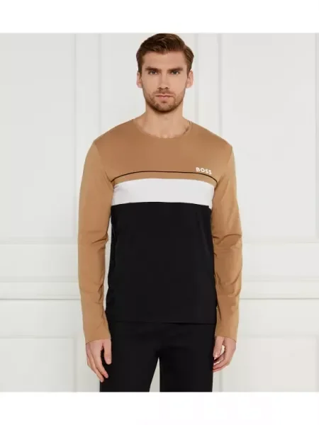 BOSS BLACK Top de pijama Balance negru