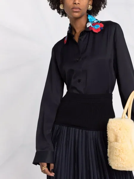 Košeľa Jil Sander modrá