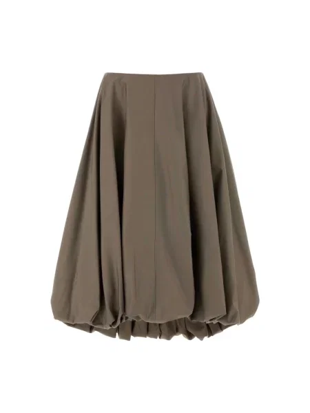 Spódnica Balenciaga brązowa