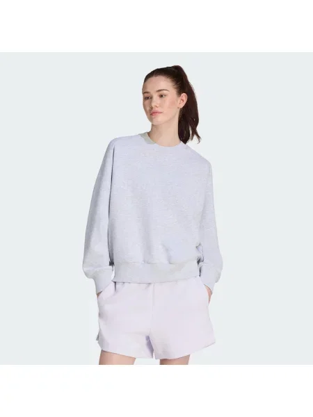 BLUZA O LUŹNYM KROJU SOFT LUX szara