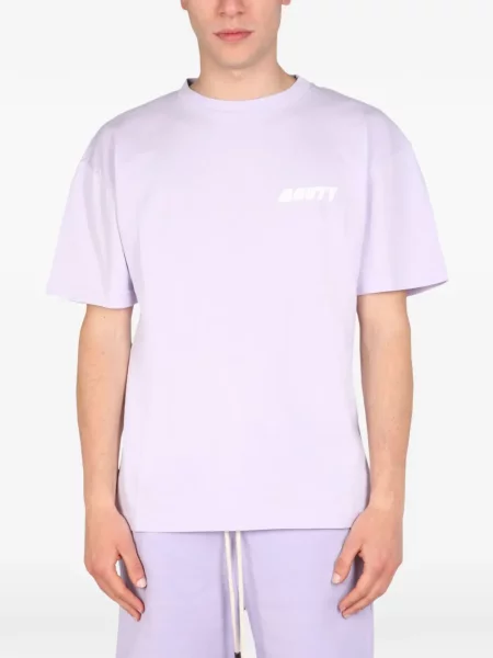 Tricou Mouty cu imagine violet