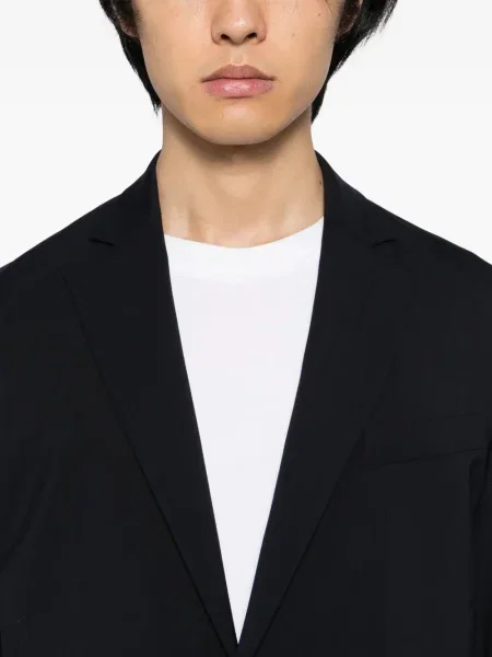 Vuneni blejzer Lestrange s tropskim uzorkom plava