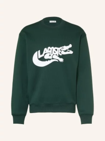 Lacoste Bluza gruen biała