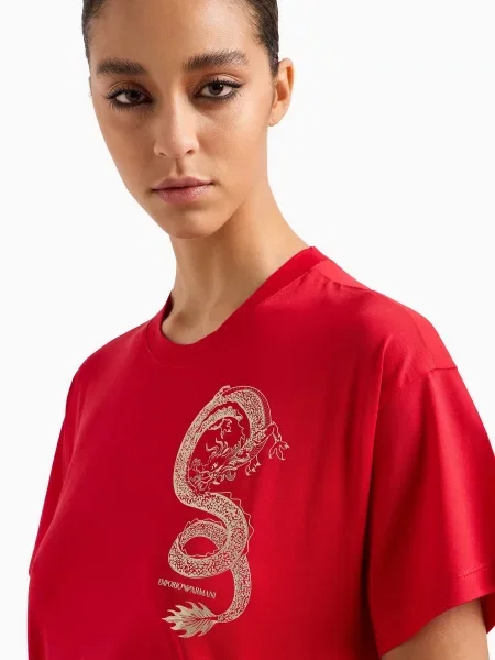Emporio Armani Chinese New Year Футболка червоний