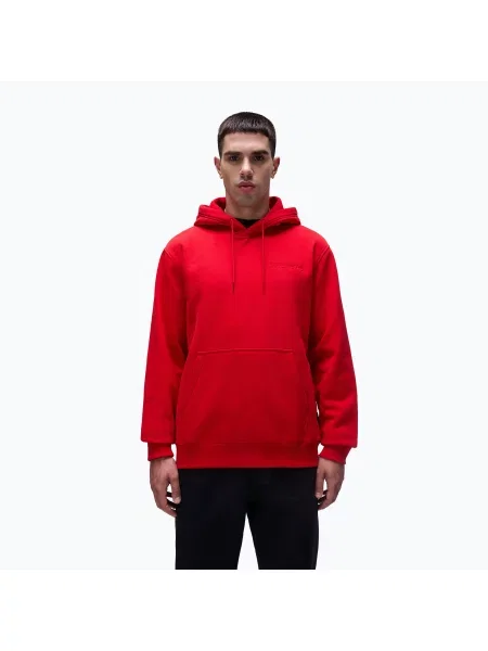 Bluza Napapijri B-Kander Hooded red goji czerwona