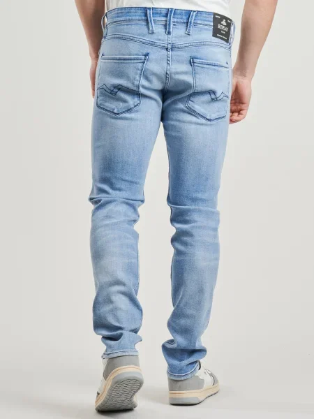 Pantaloni Replay albastru