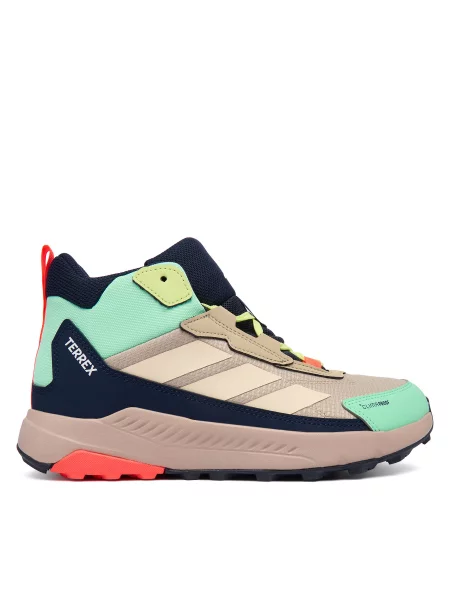 Turistiniai batai adidas Terrex Anylander Mid Climaproof Junior Hiking Shoes Spalvota