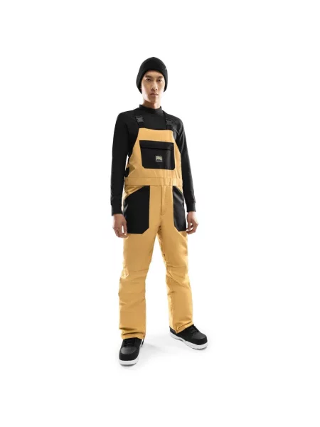 Spodnie snowboardowe z szelkami Maple czarne