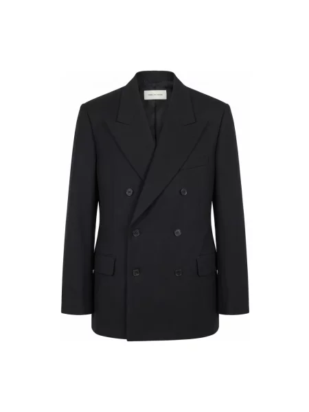 Marynarka Dries Van Noten wełniana czarna