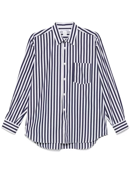 Prugasta košulja Comme Des Garçons Shirt plava