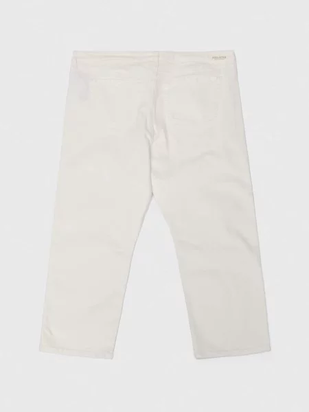 Kavbojke Hollister Co. bela