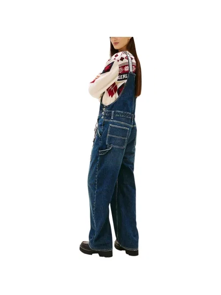 Overal Tommy Jeans modrý